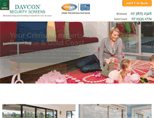 Tablet Screenshot of davcon.com.au